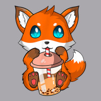 Kawaii Fox Bubble Boba Tea Fox Japanese Anime Bubble Tea Fox T Shirt Youth 3/4 Sleeve | Artistshot