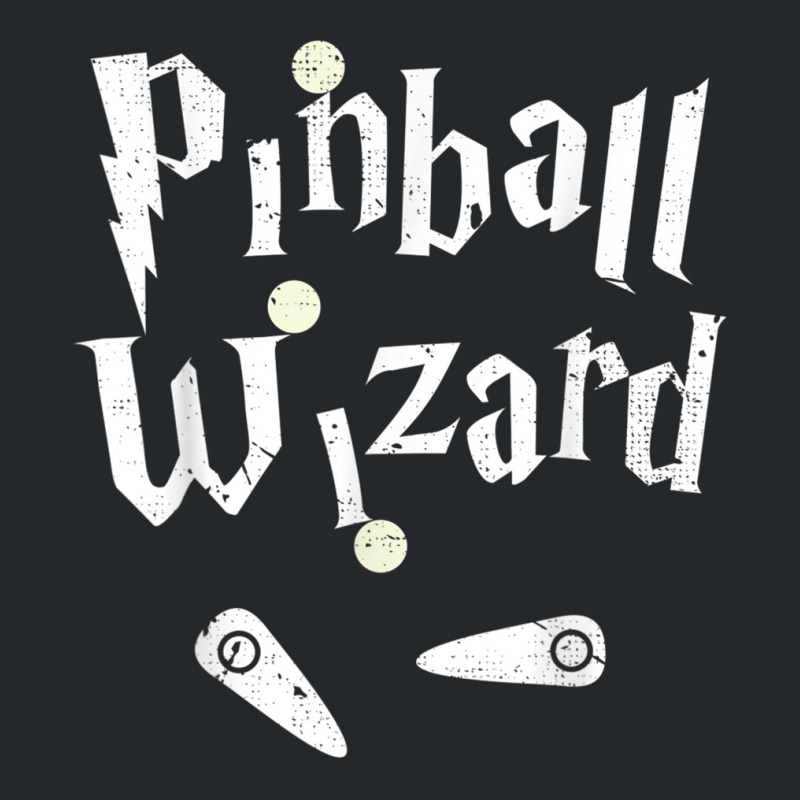 Pinball Wizard Arcade Machine Player Game Lover Art Design Crewneck Sweatshirt | Artistshot