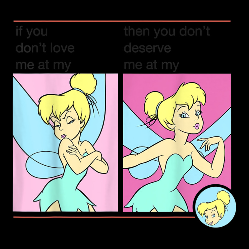 Funny Tinkerbell If You Dont Love Me At My... Adjustable Cap by althubich | Artistshot