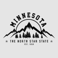 Minnesota North Star State Est. 1858 Vintage Mountains Gift Exclusive T-shirt | Artistshot