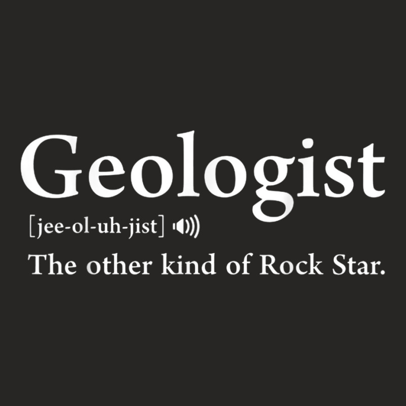 Hilarious Geologist  Definition Funny Rock Star Ladies Fitted T-Shirt by AmandaGoodrich | Artistshot