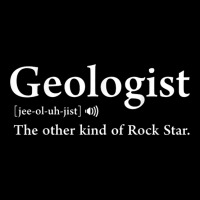 Hilarious Geologist  Definition Funny Rock Star Cropped Sweater | Artistshot