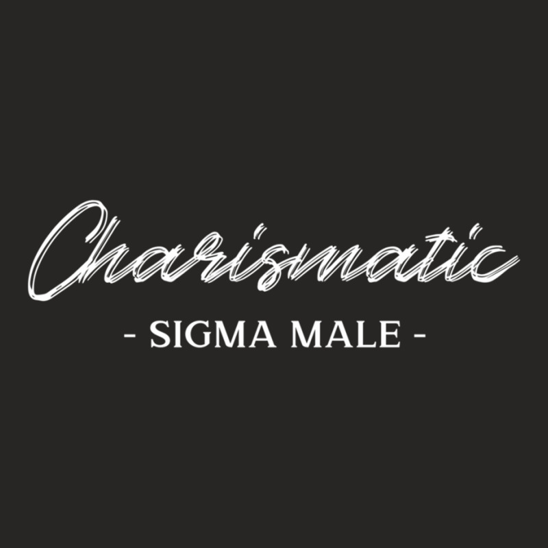 Charismatic  - Sigma Male Ladies Fitted T-Shirt by cm-arts | Artistshot