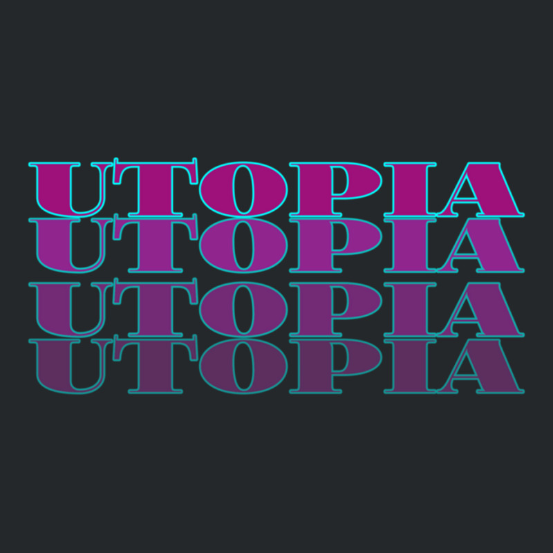 Utopia Crewneck Sweatshirt by cm-arts | Artistshot