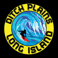 Surfing Ditch Plains Long Island New York Adjustable Cap | Artistshot