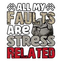 Womens All My Faults Are Stress Related, Geologist V Neck T Shirt Zipper Hoodie | Artistshot