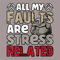 Womens All My Faults Are Stress Related, Geologist V Neck T Shirt Vintage Short | Artistshot