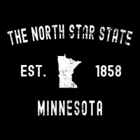 Minnesota The North Star State Mn Vintage Athletic Style Tank Top Zipper Hoodie | Artistshot