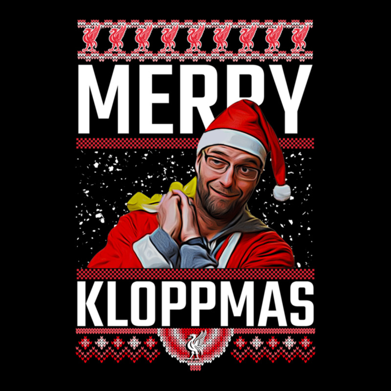 Merry Kloppmas Jurgen Klopp Lfc Christmas Design Classic Men's 3/4 Sleeve Pajama Set | Artistshot