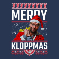 Merry Kloppmas Jurgen Klopp Lfc Christmas Design Classic Men Denim Jacket | Artistshot