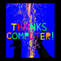 Thanks Computer End Card Kids Cap | Artistshot