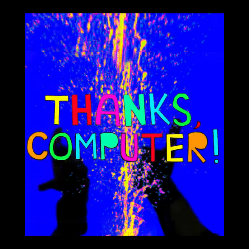 Thanks Computer End Card Kids Cap by cm-arts | Artistshot