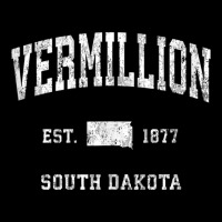 Vermillion South Dakota Sd Vintage Athletic Sports Design Tank Top Adjustable Cap | Artistshot