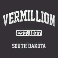 Vermillion South Dakota Sd Vintage State Athletic Style Tank Top Vintage Hoodie | Artistshot