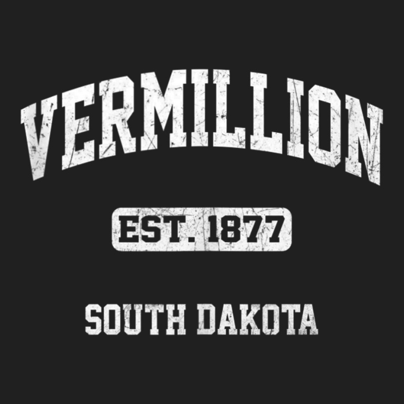 Vermillion South Dakota Sd Vintage State Athletic Style Tank Top Ladies Polo Shirt by cm-arts | Artistshot