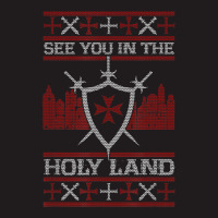 See You In The Holy Land Ugly Christmas Funny T Shirt Waist Apron | Artistshot