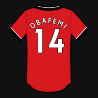 Michael Obafemi Jersey Classic Portrait Canvas Print | Artistshot