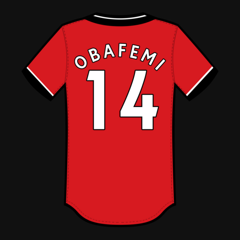 Michael Obafemi Jersey Classic Portrait Canvas Print | Artistshot