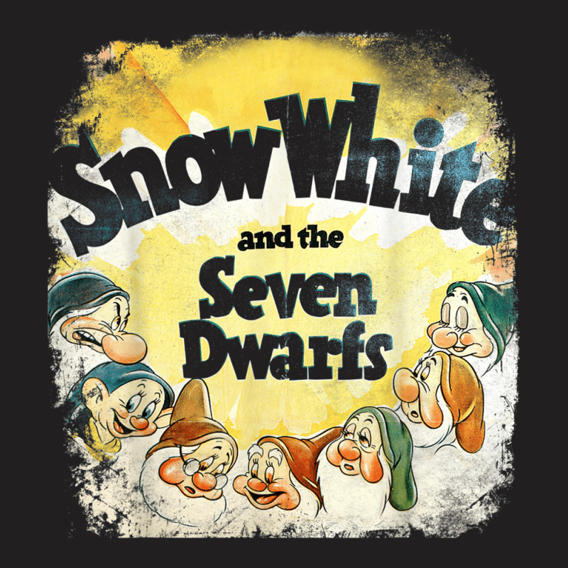 Snow White And The Seven Dwarfs Classic Poster T-shirt | Artistshot