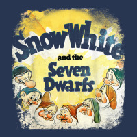 Snow White And The Seven Dwarfs Classic Poster Men Denim Jacket | Artistshot