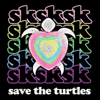 Sksksk And I Oop Save The Turtles Basic Girl Adjustable Cap | Artistshot