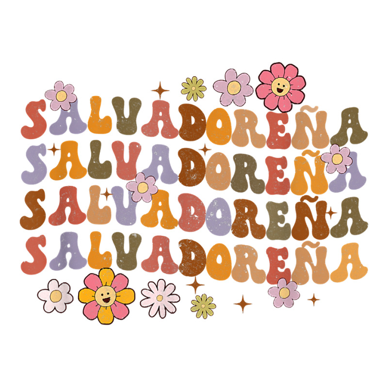 Salvadorena Retro Groovy Salvador Salvadorenan Latina Latinx T Shirt Crewneck Sweatshirt by cluniepfa | Artistshot