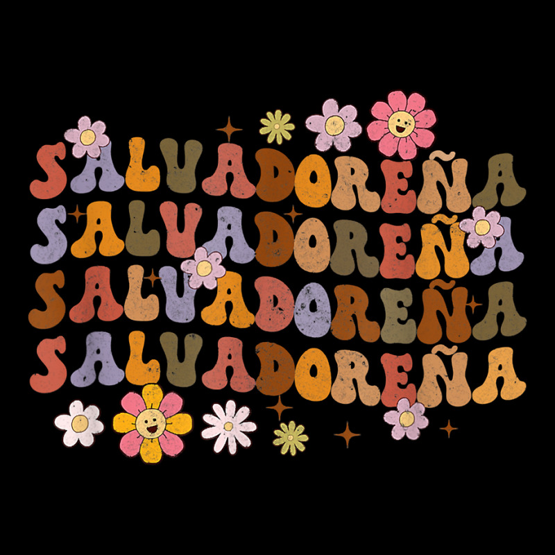 Salvadorena Retro Groovy Salvador Salvadorenan Latina Latinx T Shirt Zipper Hoodie by cluniepfa | Artistshot