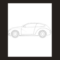 Car Technical Drawing - Shooting Brake Tank Top | Artistshot