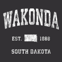 Wakonda South Dakota Sd Vintage Athletic Sports Design Tank Top Vintage Hoodie | Artistshot