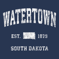 Watertown South Dakota Sd Vintage Athletic Sports Design Tank Top Ladies Denim Jacket | Artistshot