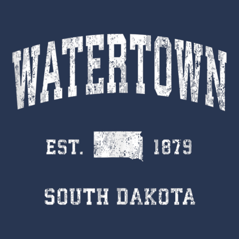 Watertown South Dakota Sd Vintage Athletic Sports Design Tank Top Ladies Denim Jacket by cm-arts | Artistshot