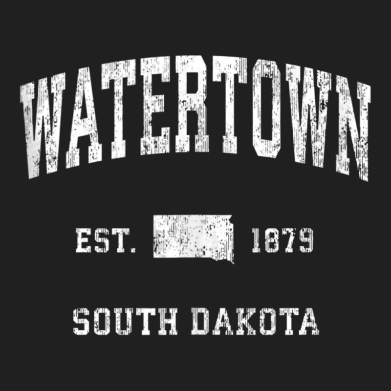 Watertown South Dakota Sd Vintage Athletic Sports Design Tank Top Ladies Polo Shirt by cm-arts | Artistshot