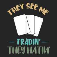 They See Me Trading Cards Cardboard Collectibles Decks T Shirt 3/4 Sleeve Shirt | Artistshot