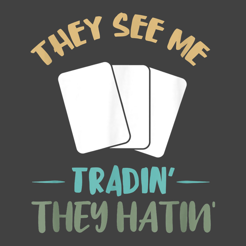 They See Me Trading Cards Cardboard Collectibles Decks T Shirt Vintage T-Shirt by cm-arts | Artistshot