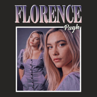 Day Gift For Florence Pugh 90s Vintage Gifts For Music Fans Ladies Fitted T-shirt | Artistshot