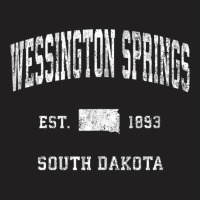 Wessington Springs South Dakota Sd Vintage Athletic Sports D Tank Top T-shirt | Artistshot