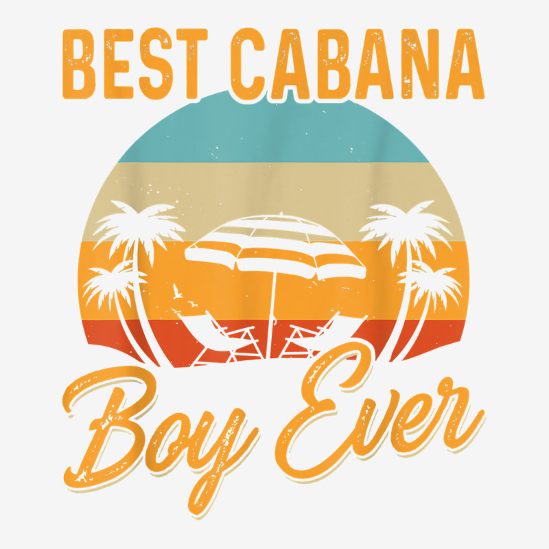 Best Cabana Boy Ever Sunset Palm Trees Funny Novelty T Shirt Adjustable Cap by cm-arts | Artistshot