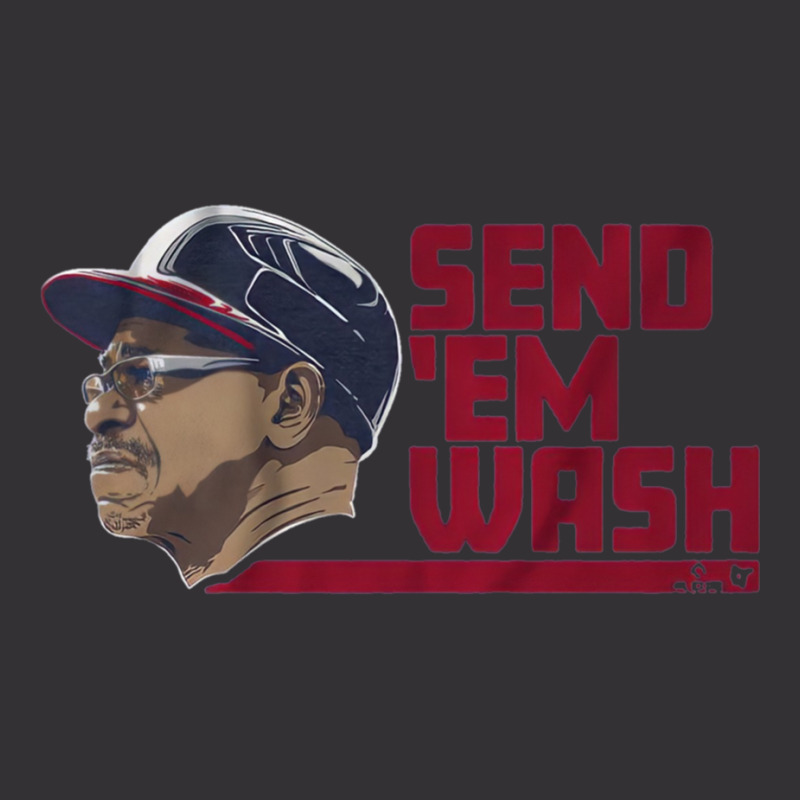 Ron Washington Send Them Wash Vintage Hoodie by cm-arts | Artistshot