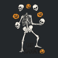 Stay Spooky Skeleton -  Inside Halloween  - Black Halloween  - Funny H Crewneck Sweatshirt | Artistshot