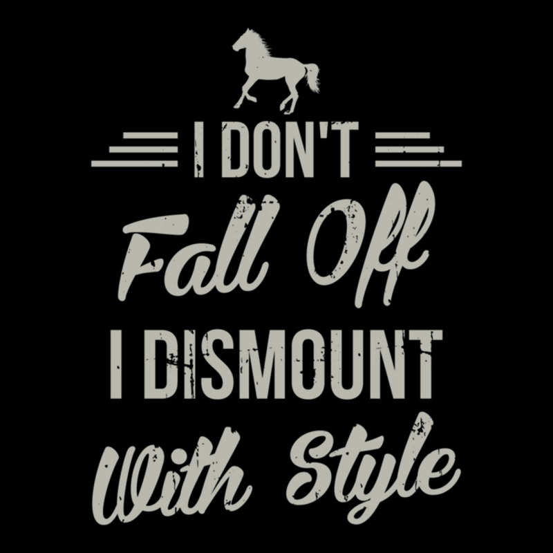 I Dont Fall Off I Dismount With Style Funny Horse Long Sleeve Shirts by cm-arts | Artistshot