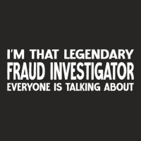 Fraud Investigator Job Title Employee Fraud Investigator Premium T Shi Ladies Fitted T-shirt | Artistshot