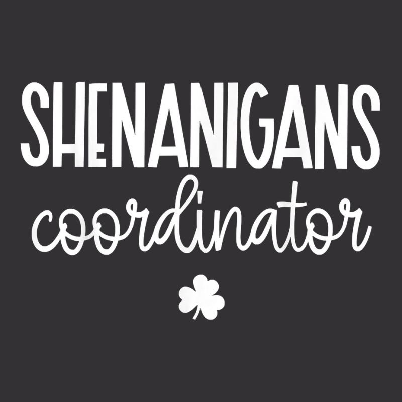 Shenani.gans Coordinators Funny St Patricks Day Teacher Vintage Hoodie | Artistshot