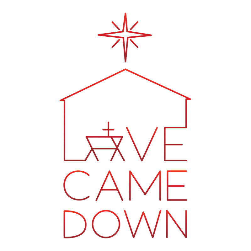 Love Came Down Red Stainless Steel Water Bottle | Artistshot