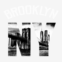 Brooklyn New York Skyline Hoodie Brooklyn Sweatshirt Drawstring Bags | Artistshot