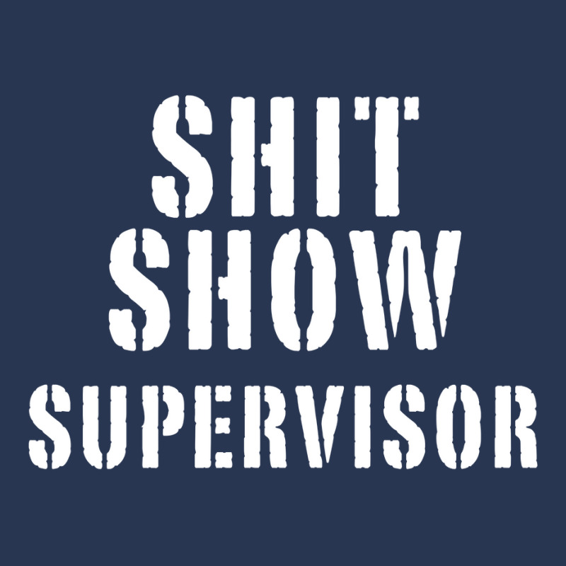 Shit Show Supervisor Men Denim Jacket | Artistshot