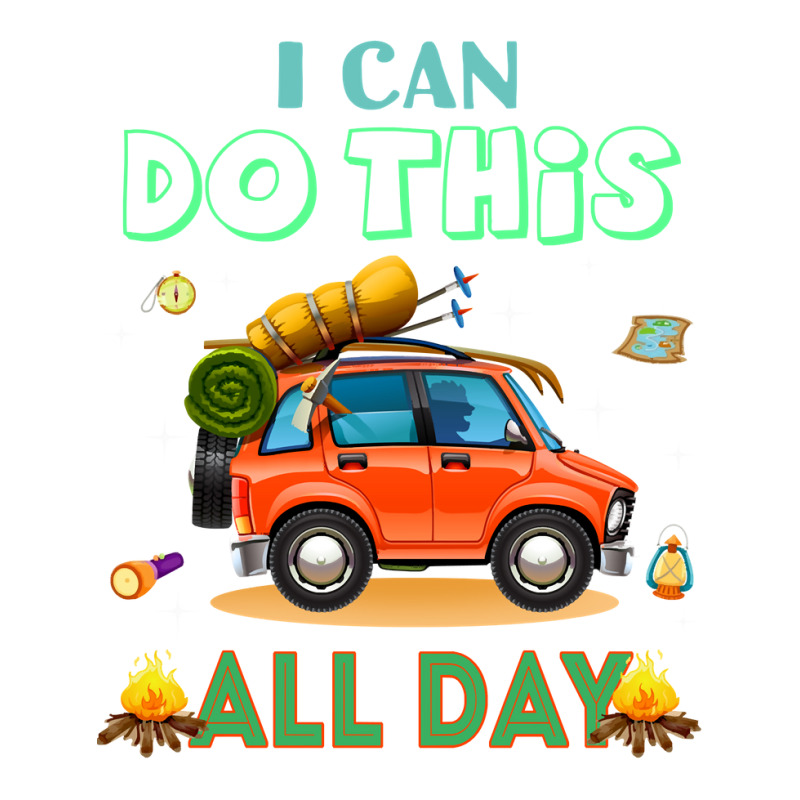 Camp Camping I Canall Day Funny T Camper Sticker | Artistshot