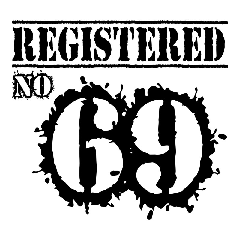 Registered No 69 Sticker | Artistshot