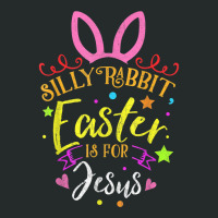 Silly Rabbit Easter Is For Jesuss Novelty Gift Costume Women's Triblend Scoop T-shirt | Artistshot