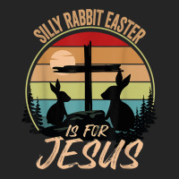 Silly Rabbit Easter Is For Jesuss Retro Vintage Easter Day Unisex Hoodie | Artistshot