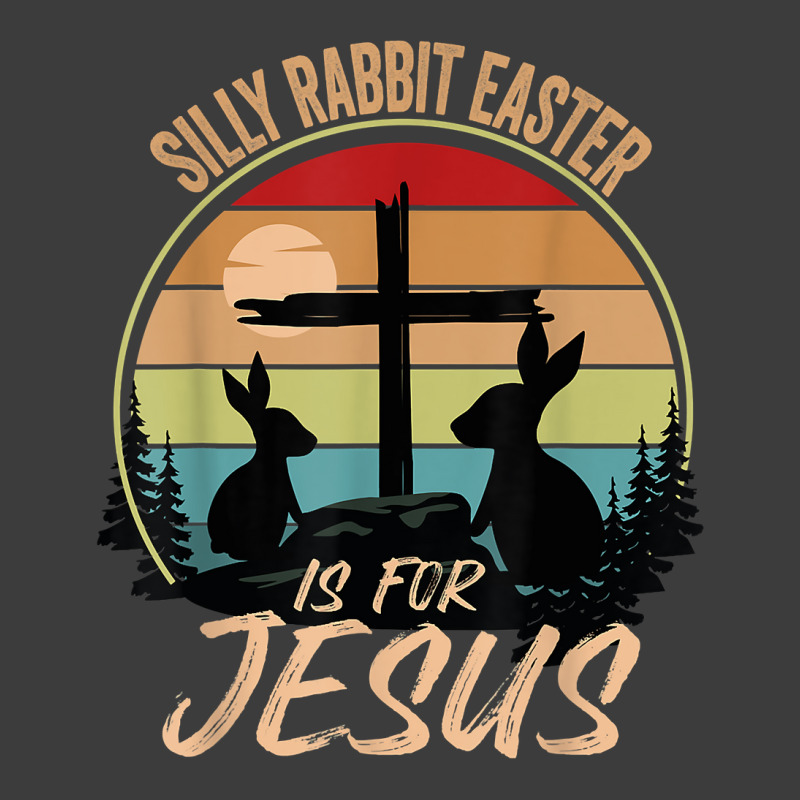 Silly Rabbit Easter Is For Jesuss Retro Vintage Easter Day Men's Polo Shirt | Artistshot